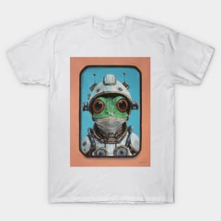 Space Oddity | Interstellar Frog: Ground Control To Major Froggie | Astro Toad Original Painting by Tyler Tilley T-Shirt